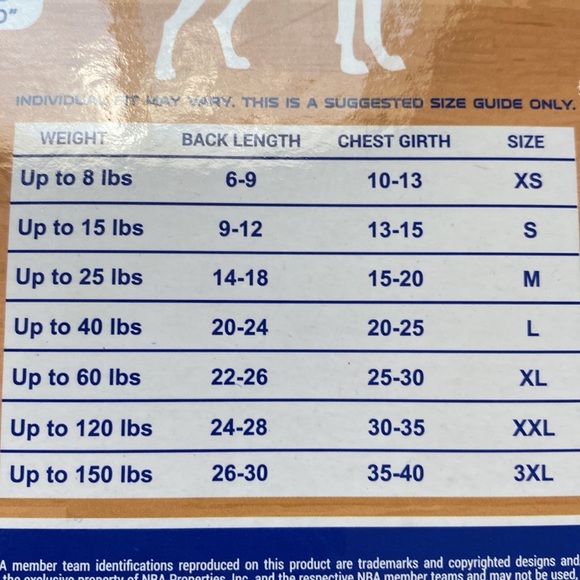 NBA Officially licensed Los Angeles Lakers Pet Jersey - Picture 3 of 3